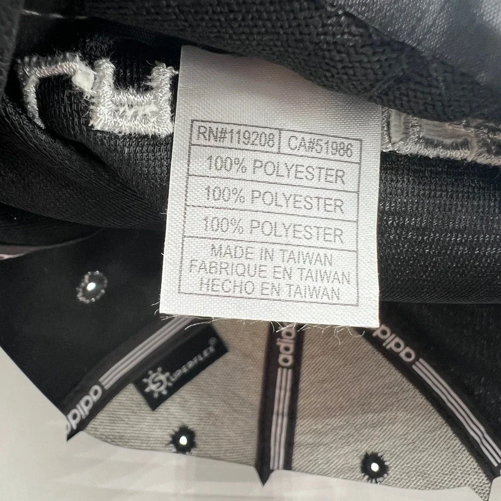 Adidas LA Kings NHL Structured‎ Flex Hat Black Grey SM/MD Baseball Cap
